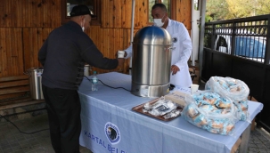 Kartal Belediyesi'nden Mezarlıklar Müdürlüğü'nde Sıcak Çorba İkramı