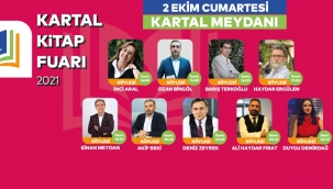 Kartal Kitap Fuarı, Edebiyat ve Medya Dünyası'nın Ünlü Kalemlerini Ağırlıyor
