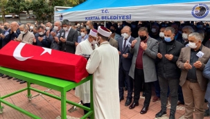 Kartal Topselvi Mahallesi Muhtarı Keklik, Son Yolculuğuna Uğurlandı