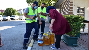 Tuzla Belediyesi'nden, Atık Yağ Biriktirene Temizlik Seti Kampanyası