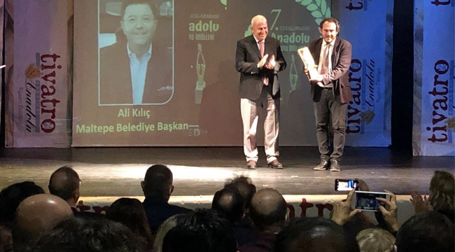Yılın Sanat Dostu Belediye Başkanı Ali Kılıç