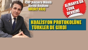 Almanya'da Türk Devrimi, Koalisyon Protokolüne Türkler'de Girdi