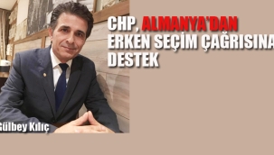 CHP Almanya'dan, Erken Seçim Çağrısı'na Destek