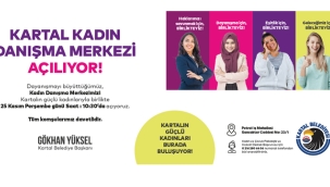 Kartal Belediyesi Kadın Danışma Merkezi Açılıyor