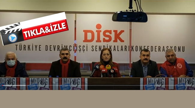 DİSK, İstanbul Kartal'da Miting Düzenleyecek