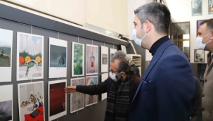 Hasat Sanat Atölyesi 'Yıl Sonu Karma Sergisi' Kartal'da açıldı