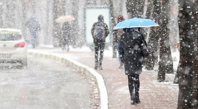 Meteoroloji'den, Marmara İçin Kar ve Karla Karışık Yağmur Uyarısı!