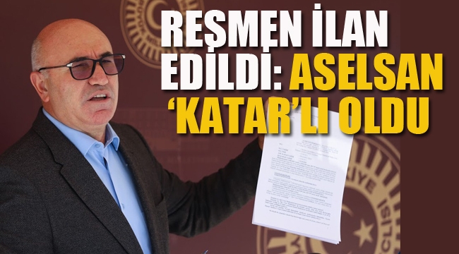 Resmen İlan Edildi: Aselsan"Katar"lı Oldu