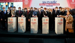 30 Kreşin Temelini Kılıçdaroğlu ve Akşener Attı