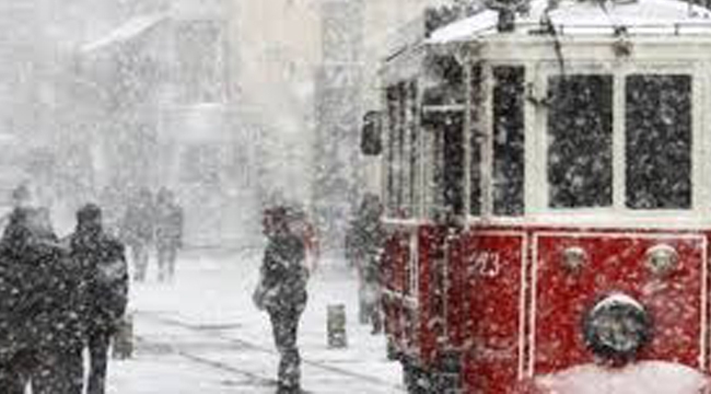 İstanbul'a Kar Yağışı Bekleniyor