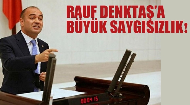 Rauf Denktaş'a Büyük Saygısızlık!