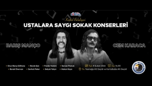 Barış Manço ve Cem Karaca Kartal'da 'Ustalara Saygı Sokak Konserleri' ile Anılacak