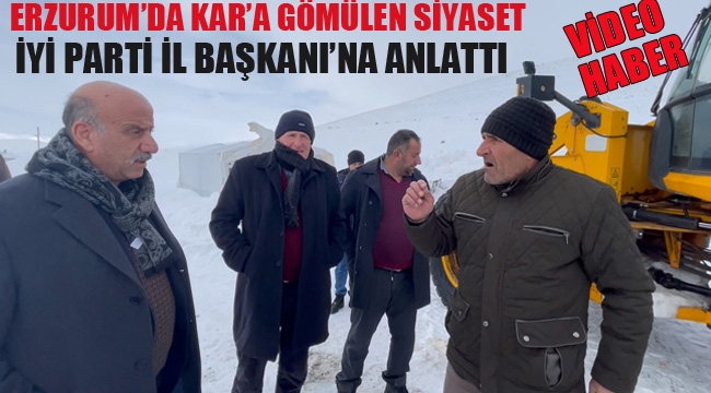 Erzurum'da, Skandal Olayı İyi Parti İl Başkanı'na Anlattı!