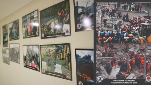 "Afetlerde Kartal" Sergisinin Açılışı Yoğun Katılımla Gerçekleşti