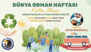 Dünya Su Günü ve Orman Haftası Kartal'da Çeşitli Etkinliklerle Kutlanacak