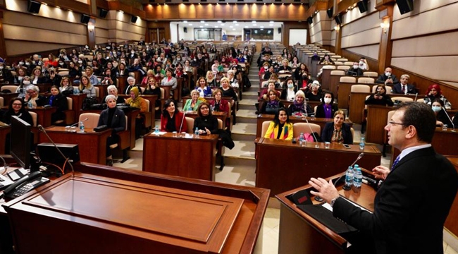  İmamoğlu "Kadının Olmadığı Masadan Barış Zor Çıkar"