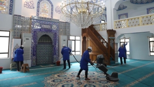 Kartal Belediyesi, Ramazan Ayı Öncesi İbadethaneleri Temizliyor
