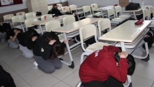 Kartal'da Deprem Tatbikatı