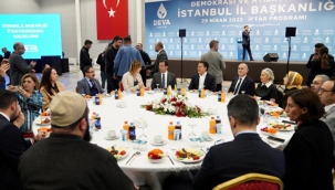 Babacan ve İmamoğlu Deva Partisi İftarında Buluştu