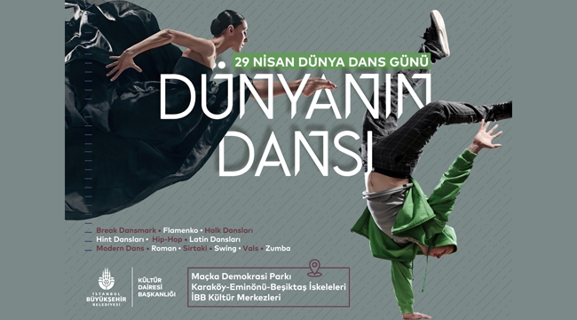 Dünyanın Dansı İstanbul Meydanlarında