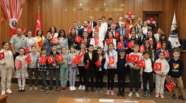 Kartal Belediye Başkanı 'Dünya Çocuklarıyla" Buluştu