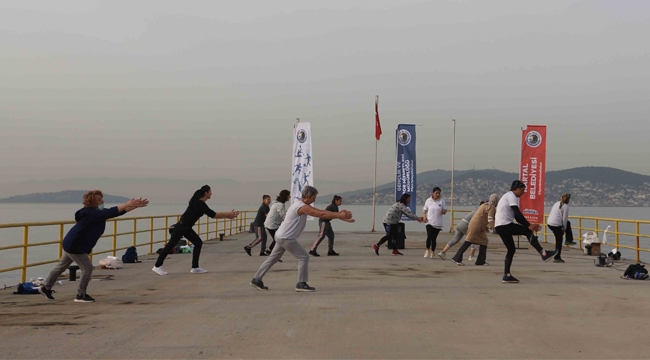 Kartal Belediyesi'nin Açık Havada Ücretsiz Spor Etkinlikleri Başladı