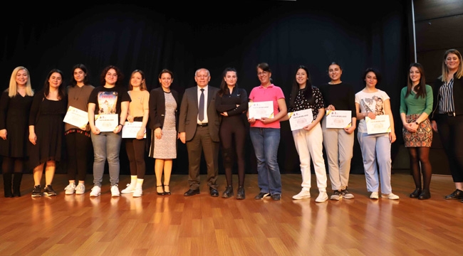 Kartal Belediyesi'nin "Öz Savunma Atölyesi" İlk Mezunrlarını Verdi