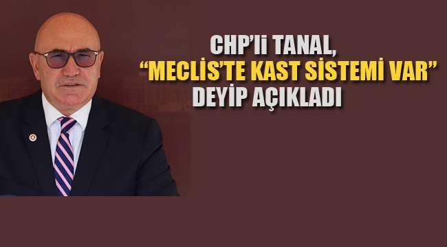 Tanal "Meclis'te Kast Sistemi Var" Deyip Açıkladı