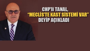 Tanal "Meclis'te Kast Sistemi Var" Deyip Açıkladı