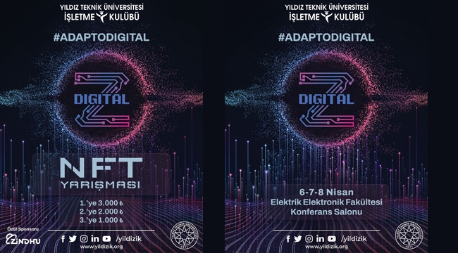 Yıldız Teknik Üniversitesi, Digital Z Etkinliği Düzenliyor.