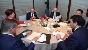 "Altılı Masa" dan 10 Maddelik Açıklama