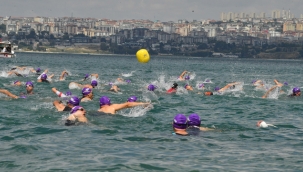 Beylikdüzü'nde 400 Triatlet Mücadele Etti