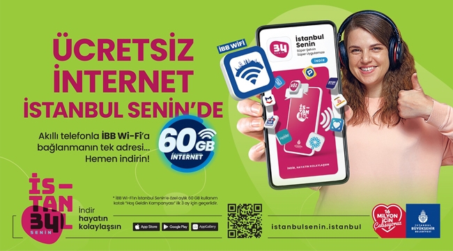 İBB Wİ-Fİ İstanbul Senin'de