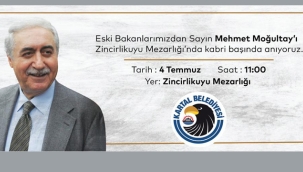 Mehmet Bakan Moğultay Kabri Başında Anılacak