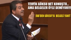 İBB'den Tevfik Göksu'ya Belgeli Yanıt