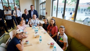 İmamoğlu Genç Ukraynalıları Ağırladı