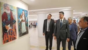 'Magic Colors 6 Sihirli Renkler' Resim Sergisi'nin Açılışı Kartal'da Gerçekleştirildi