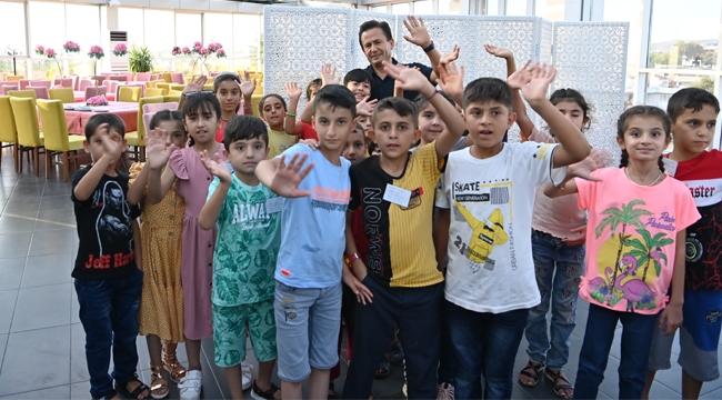 Tuzla Belediye Başkanı Yazıcı, Mardinli Çocukları Misafir Etti