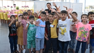 Tuzla Belediye Başkanı Yazıcı, Mardinli Çocukları Misafir Etti