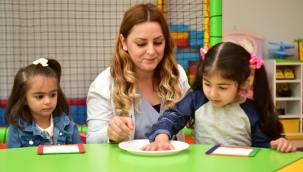 Tuzla belediyesi, Anne Çocuk Eğitim Merkezi'nde İlk Ders Zili Çaldı