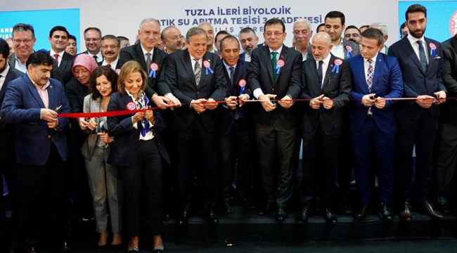 İBB,Türkiye'nin En Büyük Biyolojik Arıtma Tesisini Hizmete Açtı