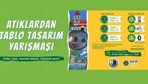 Kartal Belediyesi'nin "Atıklardan Tablo Tasarım Yarışması" Başladı