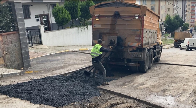 Kartal Belediyesi, O Caddede ki Sorunu Giderdi