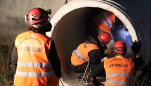 Kartal'da Afetlere Karşı Gece Tatbikatı Yapıldı