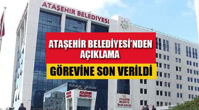 Ataşehir Belediyesi'nden O Görüntülerle İlgili Açıklama