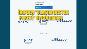 İBB'den "Ulaşım Destek Paketi" Uygulaması