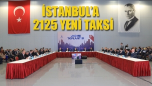  İstanbul'a 2125 Yeni Taksi