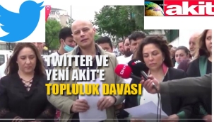 Twitter ve Yeni Akit'e Topluluk Davası