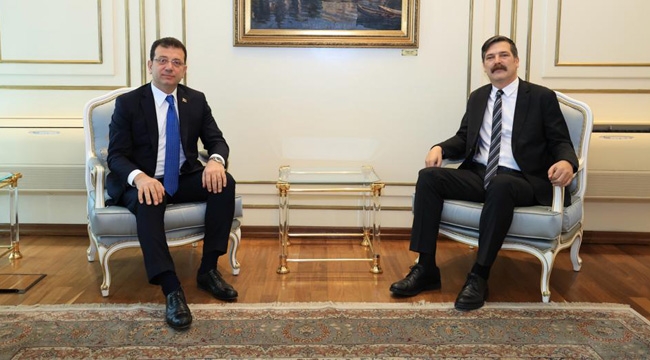 TİP Genel Başkanı Erkan Baş'tan İmamoğl'na Destek Ziyareti