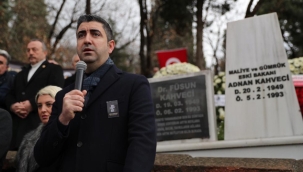 Devlet Eski Bakanı Adnan Kahveci, Vefatının 30'uncu Yıl Dönümünde Kartal'da Anıldı